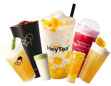 Heytea Nutrition menu